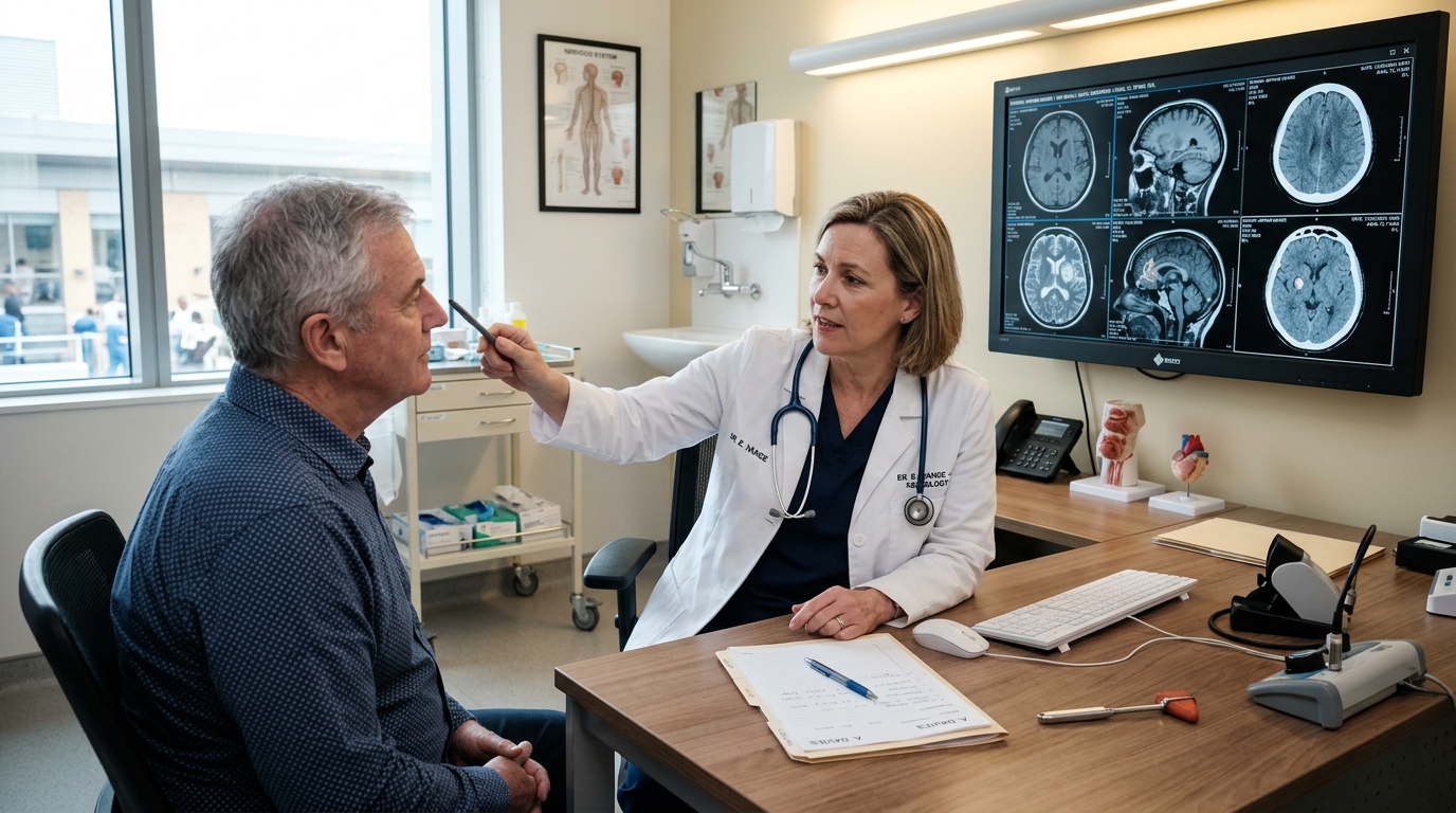 Epilepsy clinical reference photography