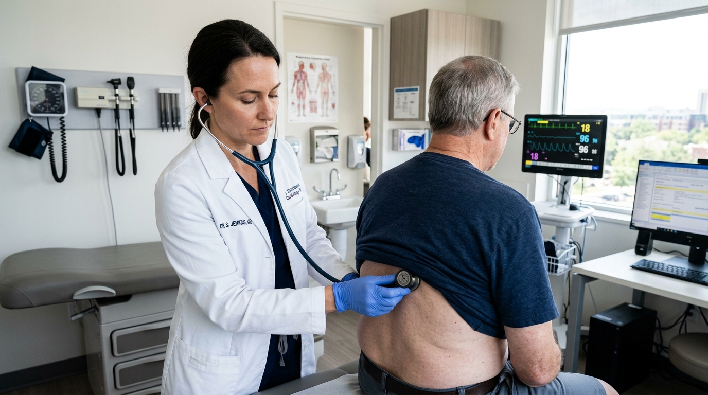 Asthma clinical reference photography